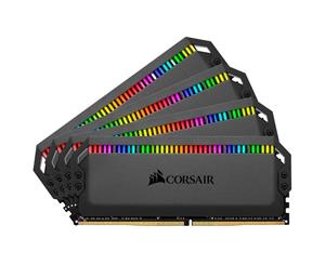 Corsair Dominator Platinum RGB 32GB 4x8GB DDR4 3200MHz AMD Ryzen Desktop PC Gaming Memory CMT32GX4M4Z3200C16