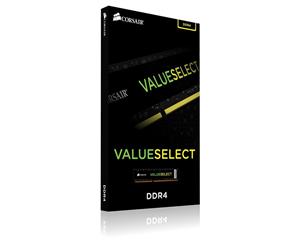 Corsair Value Select DDR4 Memory - 4GB - 2400MHz - 1.2v - 1x288 DIMM - Unbuffered - 16-16-16-40