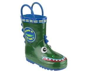 Cotswold Childrens Puddle Boot / Boys Boots (Crocodile) - FS2217
