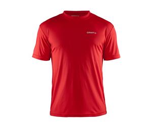 Craft Mens Prime Lightweight Moisture Wicking Sports T-Shirt (Red) - RW3979