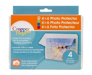 Cropper Hopper Photo/Negative Protector 4/Pkg-4&quotX6"