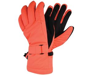 Dare 2b Womens Acute Water Repellent Winter Ski Gloves - Fiery Coral