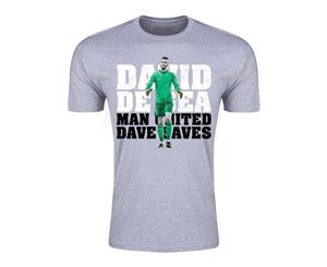 David De Gea Man United Goalkeeper T-Shirt (Grey)