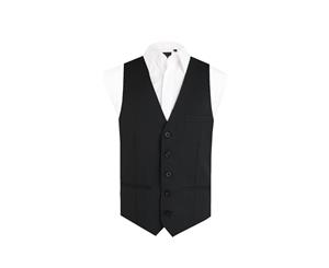 Dobell Boys Black Vest Regular Fit