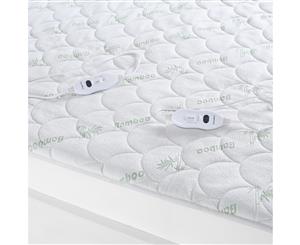 Dreamaker Bamboo Top Quilted Electric Blanket - Queen Size