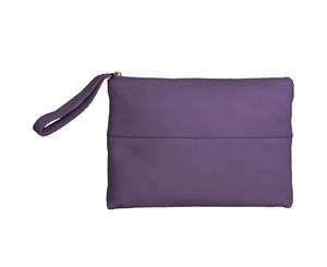 Eastern Counties Leather Womens/Ladies Courtney Clutch Bag (Purple) - EL132