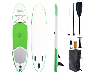 Easy Go Green Inflatable Stand Up Paddle Board Sup Surfboard 120" Kayak Paddle