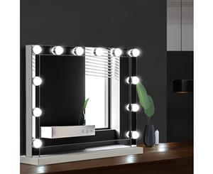 Embellir Hollywood Makeup Mirror With Light 12 LED Bulbs Vanity Lighted 58x46CM