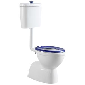Evacare WELS 4 Star 4.5-3L/min White Accessible Link Suite Toilet