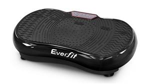 Everfit Vibration Machine Plate Platform Body Shaper - Black