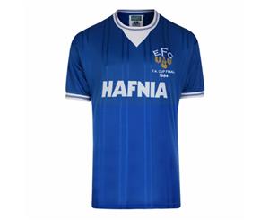 Everton Fc Mens Official 1984 Fa Cup Final Shirt (Blue) - SG9761