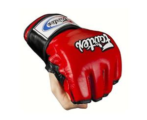 FAIRTEX - Open Palm/Thumb Loop MMA Gloves (FGV12) - Red