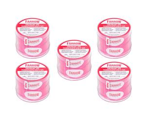 Farrow Sports 10 Rolls Pink Kinesiology Strapping Tape 25mm x 5m Muscle Support