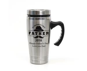 Fathers Day Stainless Steel Travel Mug