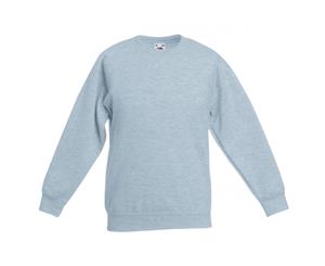 Fruit Of The Loom Kids Unisex Premium 70/30 Sweatshirt (Heather Grey) - RW3304