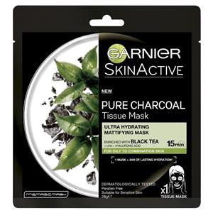 Garnier Skin Active Pure Charcoal Black Tea Mask