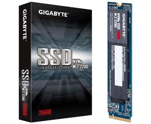 Gigabyte M.2 PCIe NVMe SSD 256GB V2 1700/1100 MB/s 180K/250K Solid state drive