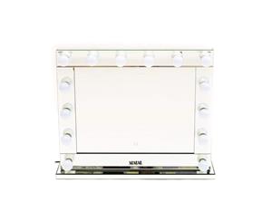 Hollywood Mirror XOXOXO With Dimmer & Touch Sensor/Power-Full Mirror Finish