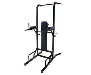 Home Gym Fitness Power Tower CHIN UP PUSH PULL KNEE RAISE WEIGHT BENCH