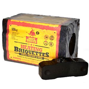 Hotshots 10kg Pack Heating Briquettes