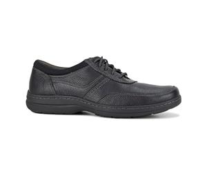 Hush Puppies Men's Elkhound MT Oxford Leather Shoes Bounce 2.0 - Black