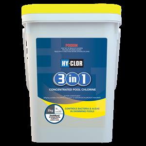 Hy-Clor 2kg 3-In-1 Pool Chlorine