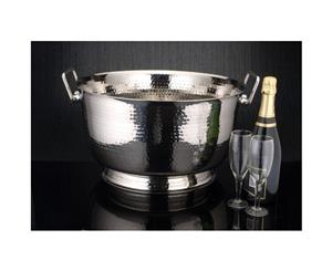 Ice Bucket Stainless Steel Hammered Bowl Champagne Wine Cooler Bucket Container