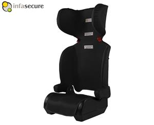 InfaSecure Versatile Folding Booster Seat - Black