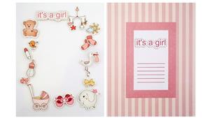 Instax Frame Decoration Kit - Baby Girl