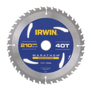 Irwin 210mm 40T Marathon Circular Saw Blade