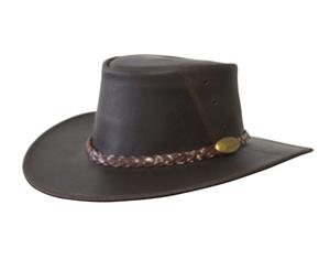 Jacaru 1153 Magpie Traditional Hats - Brown
