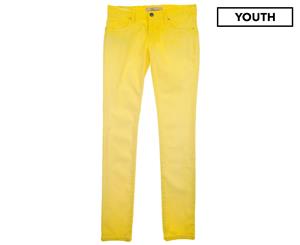 John Galliano Kids Girls' Casual Pants - Yellow