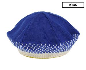 KI6 Who Are You Girls' Hat - Blue