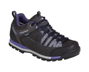 Karrimor Womens/Ladies Spike W Low 3 Weathertite Durable Walking Shoes - Black/Purple
