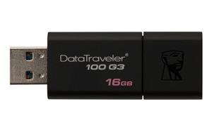 Kingston DT100G3/16GBFR 16GB USB3.0 Flash Pen Drive