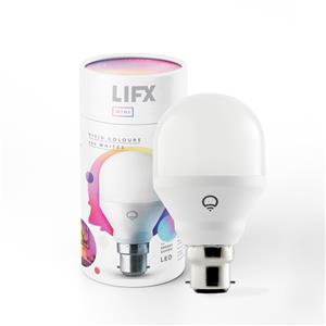 LIFX Mini Colour 800 Lumens A60 B22 Smart Light Bulb