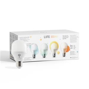 LIFX Mini Day & Dusk 800 Lumens A60 E27 Smart Light Bulb - 4 Pack