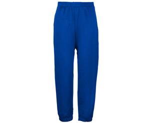 Maddins Kids Unisex Coloursure Jogging Pants / Jog Bottoms / Schoolwear (Pack Of 2) (Royal) - RW6850