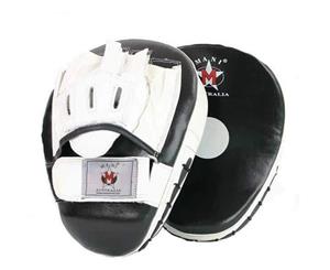 Mani Deluxe Leather Curved Focus Pad Boxing MMA Training MFP-105