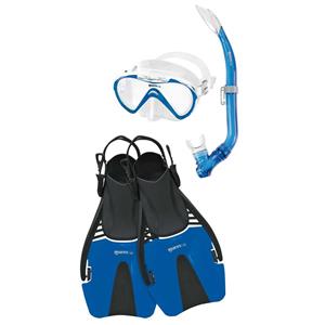 Mares Seahorse Coral Junior Snorkel Set Blue L / XL