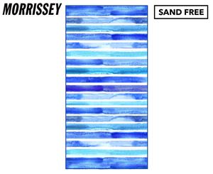 Morrissey Sand-Free Microfibre Beach Towel - Watercolour Stripe