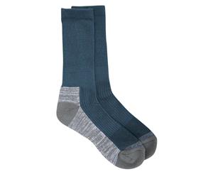 Mountain Warehouse Socks Isocool Fabric with Cotton Blend and Durable Build - Navy