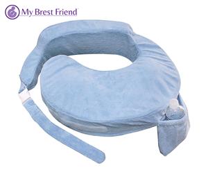 My Best Friend Deluxe Breastfeeding / Nursing Pillow - Sky Blue