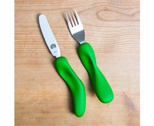 Nana's Manners Cutlery - Borneo Green