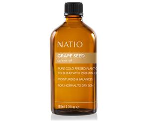 Natio Grape Seed Carrier Oil 100mL