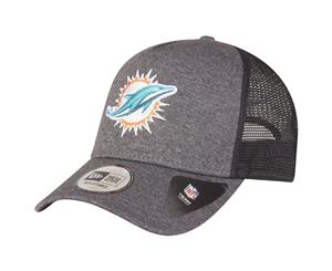 New Era A-Frame Shadow Trucker Cap - NFL Miami Dolphins - Charcoal