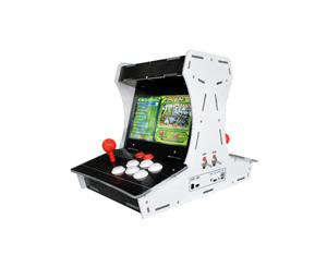 New Release 4 Players Model Pandora Treasure 3D Arcade Machine with 2885 Games Dual HD Screens - Black