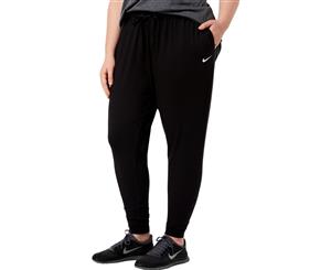 Nike Womens Plus Flow Victory Loose Fit Mid-Rise Lounge Pants