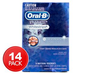 Oral-B 3D White Whitestrips Treatments 14pk