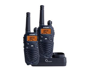 Oricom UHF2190 TWIN Pack Dual 2 Watt Handheld CB UHF Radio NEW Walkie Talkie